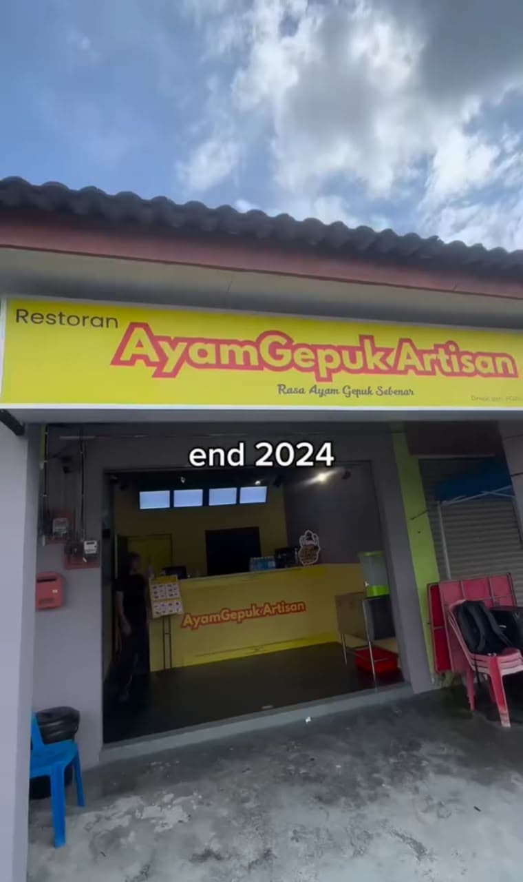 Restoran pertama Ayam Gepuk Artisan