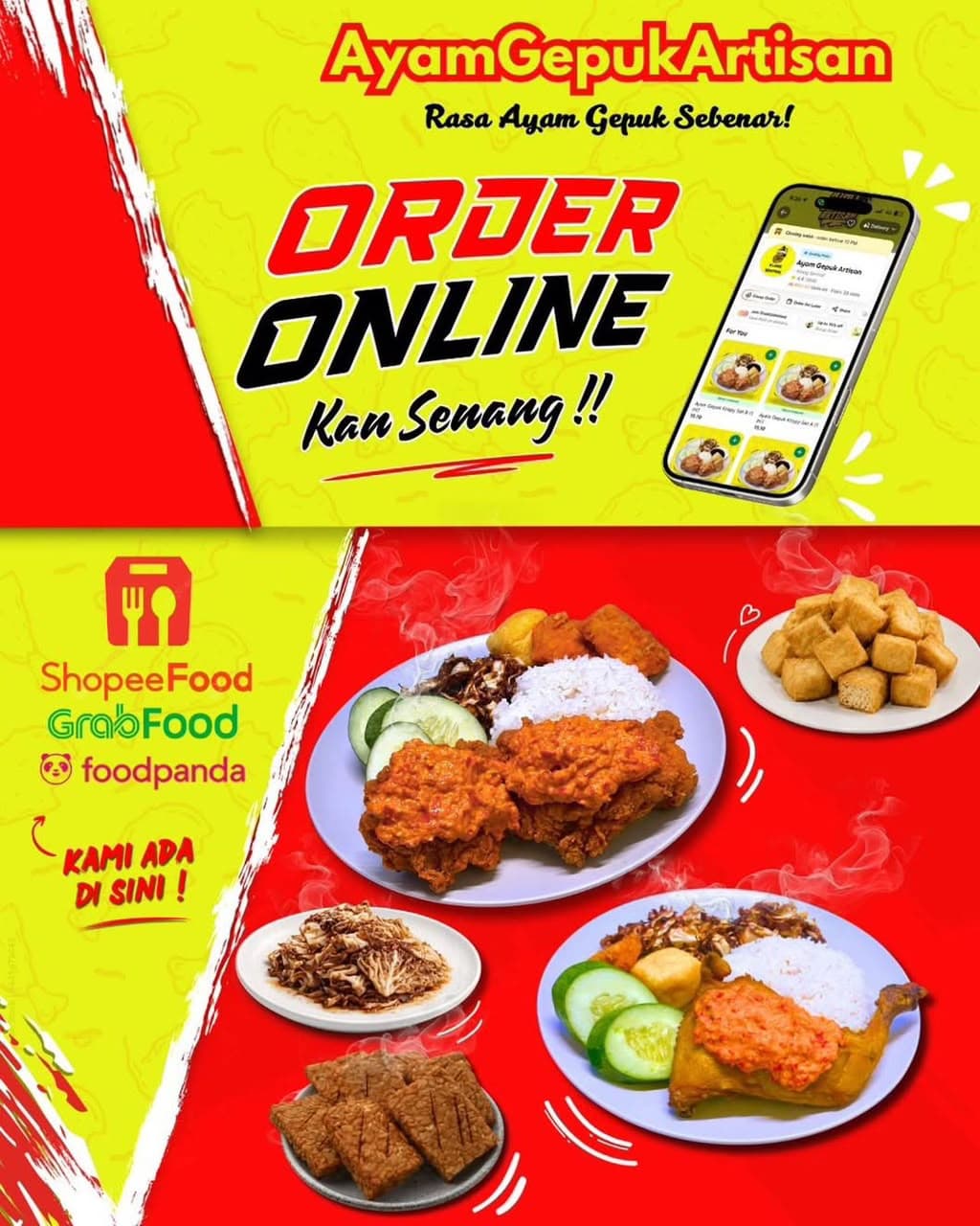 Malas Keluar? Order Je!